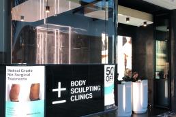 BODY SCUPLTNG CLINICS<br/>Bondi Junction - Geoform Design Architects