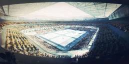 5- Stadium_ interior view - Geoform Design Architects