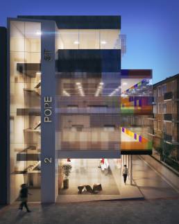 SAMADI<br/>Pope Street - Geoform Design Architects